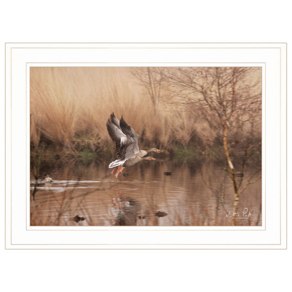 Fly Away 4 White Framed Print Wall Art 406948 By Homeroots