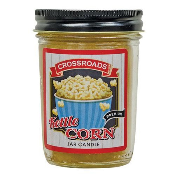 Kettle Corn 1/2 Pint Candle G00102 By CWI Gifts