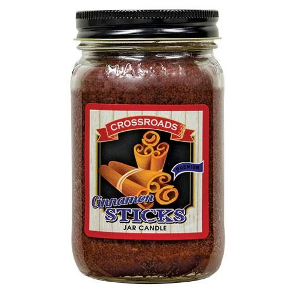 Cinnamon Stick Pint Candle G00120 By CWI Gifts