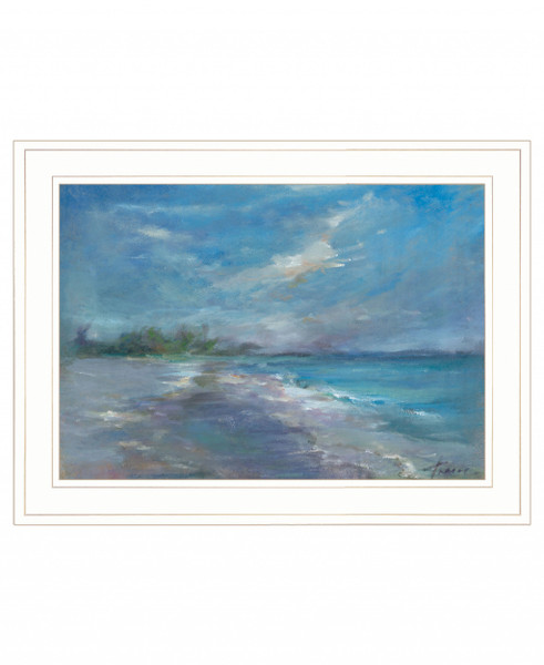 Serenity 3 White Framed Print Wall Art 407898 By Homeroots