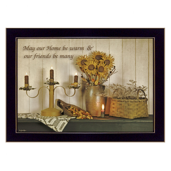 Our Home 1 Black Framed Print Wall Art 415854 By Homeroots