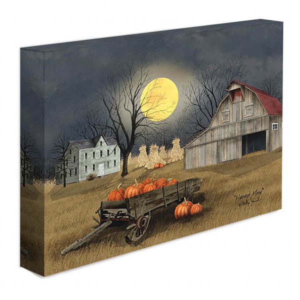 Harvest Moon 4 Wrapped Canvas Print Wall Art 415937 By Homeroots