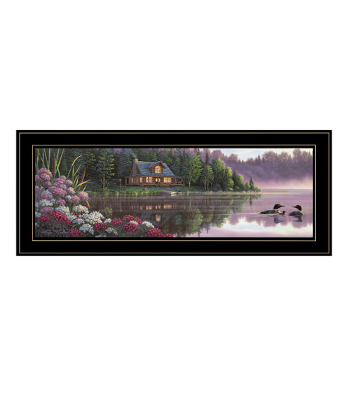 Beside Still Waters 2 Black Framed Print Wall Art 416024 By Homeroots