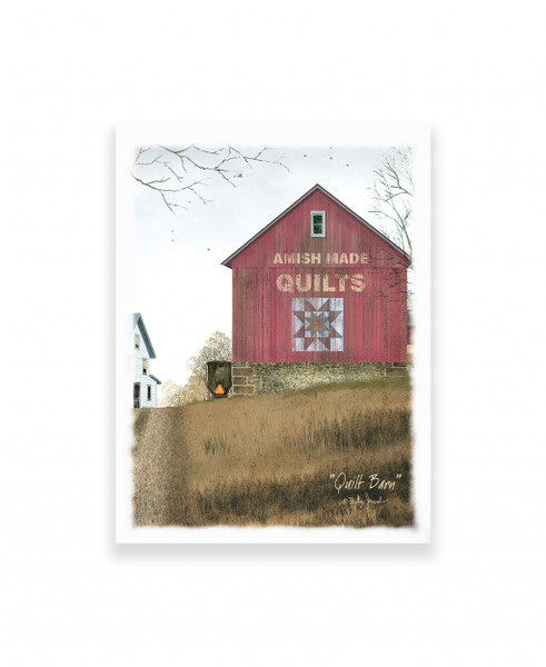 Quilt Barn White Wrapped Canvas Print Wall Art 416200 By Homeroots