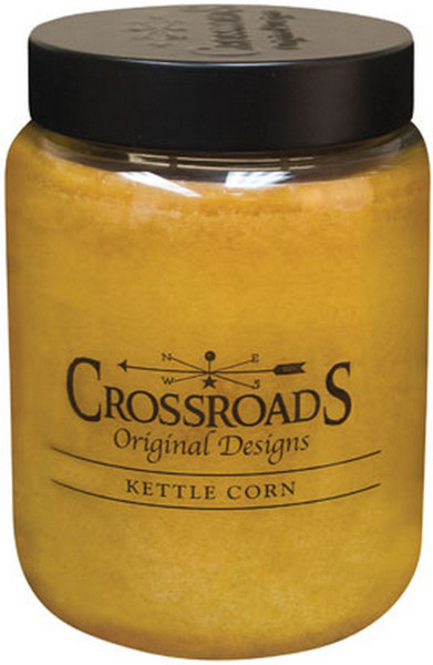 Kettle Corn Jar Candle 26Oz G10136 By CWI Gifts