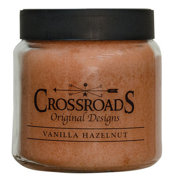 Vanilla Hazelnut Jar Candle 16Oz G10243 By CWI Gifts