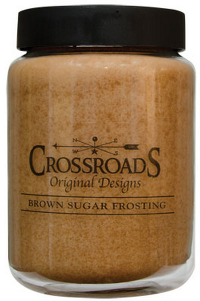 Brown Sugar Frosting Jar Candle 26Oz G10452 By CWI Gifts