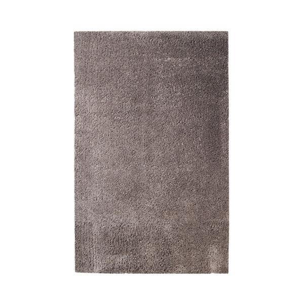 8' X 10' Taupe Shag Stain Resistant Area Rug 486802 By Homeroots
