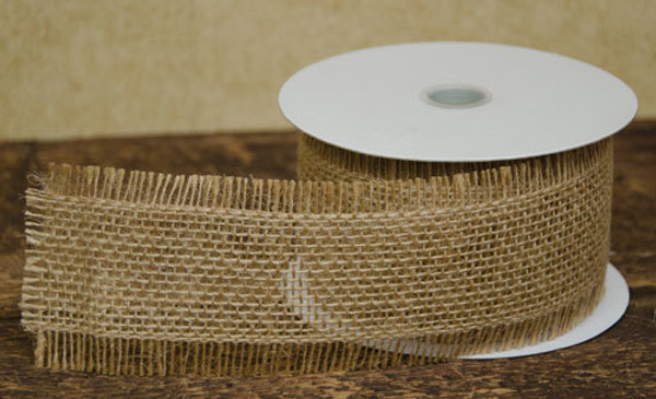 Frayed Burlap Ribbon G296286 By CWI Gifts