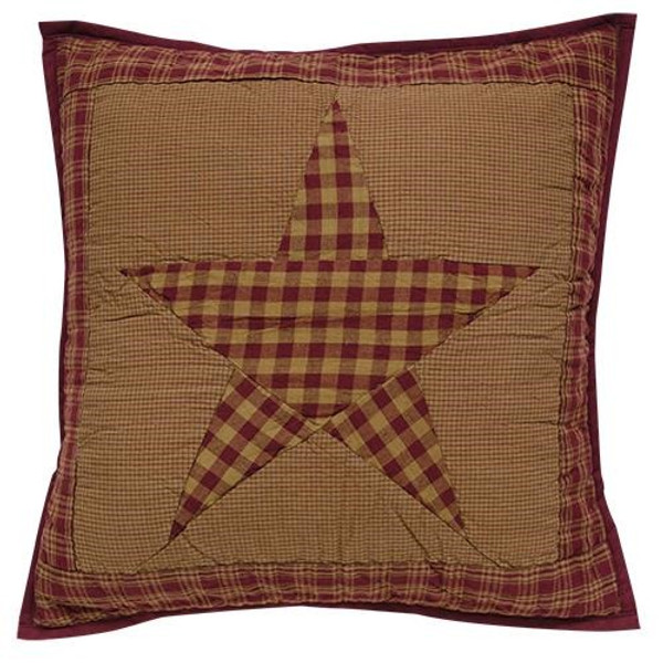 Ninepatch Pillow, 16" Sq G32170 By CWI Gifts
