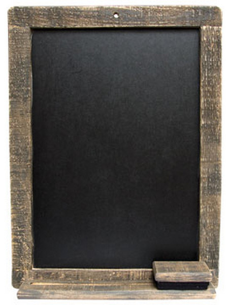 Wood Chalkboard - Natural G32616 By CWI Gifts