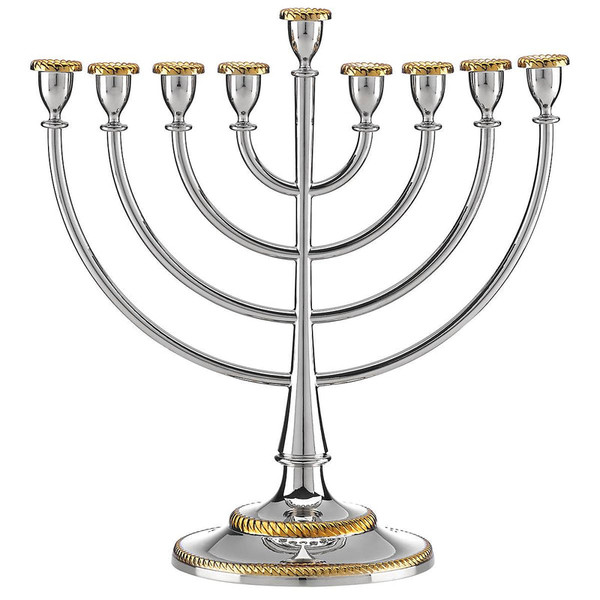 Roseland Menorah Candle Holder 872552 By Lenox