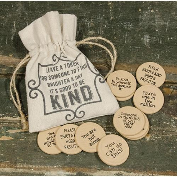 Leave A Token W/ Drawstring Bag G33441 By CWI Gifts