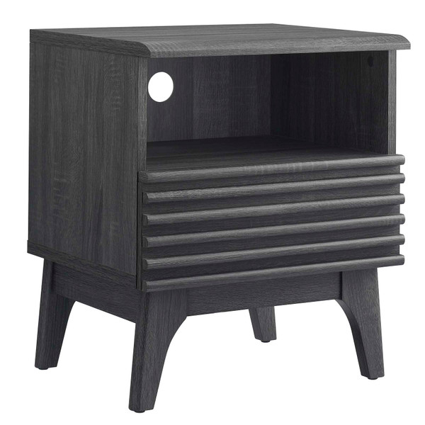 Modway Render Nightstand - Charcoal MOD-7070-CHA