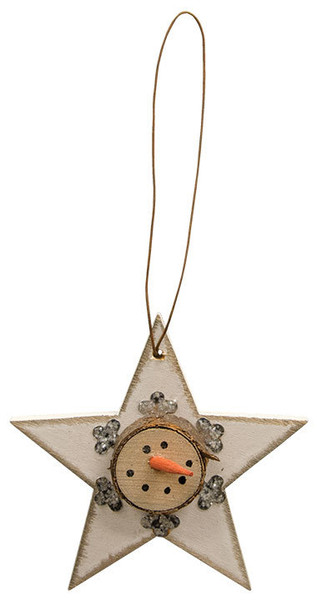 Snowhead Snowflake Ornament G33784 By CWI Gifts