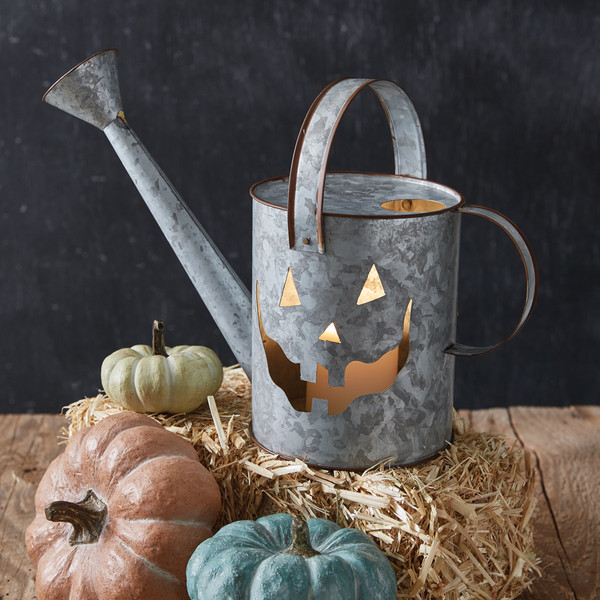 Jack-O-Lantern Watering Can Luminary 370936 By CTW Home