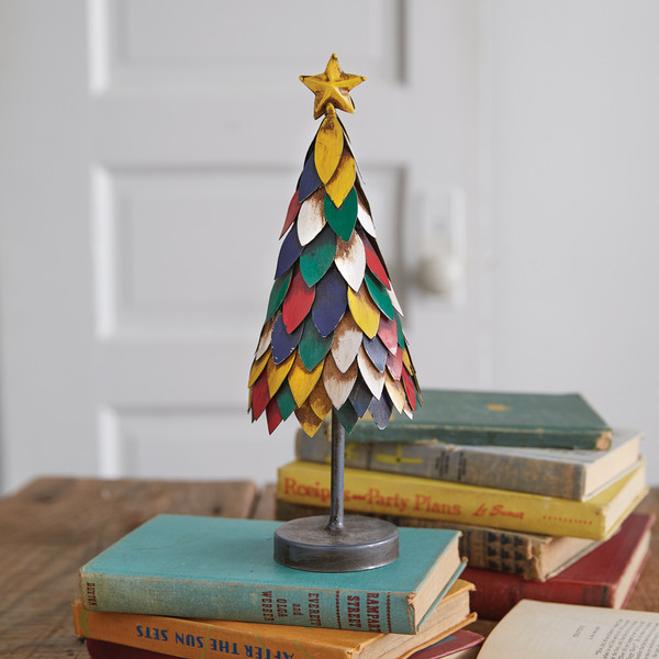 Recycled Metal Christmas Tree 510719 By CTW Home