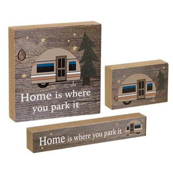 *3/Set Camper Blocks G34192 By CWI Gifts