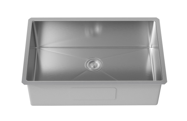 Stainless Steel Undermount Kitchen Sink L32''Xw19'' X H10" SK10132 By Elegant Lighting