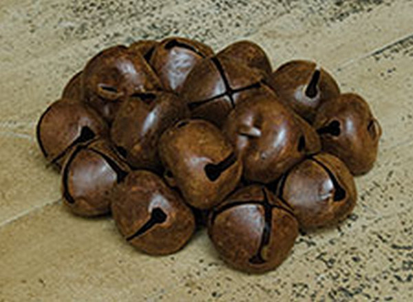 48/Pkg Rusty Jingle Bells 30Mm G411530 By CWI Gifts