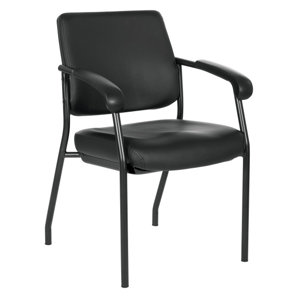 Padded Visitor'S Chair - Dillon Black 83710B-R107 By Office Star