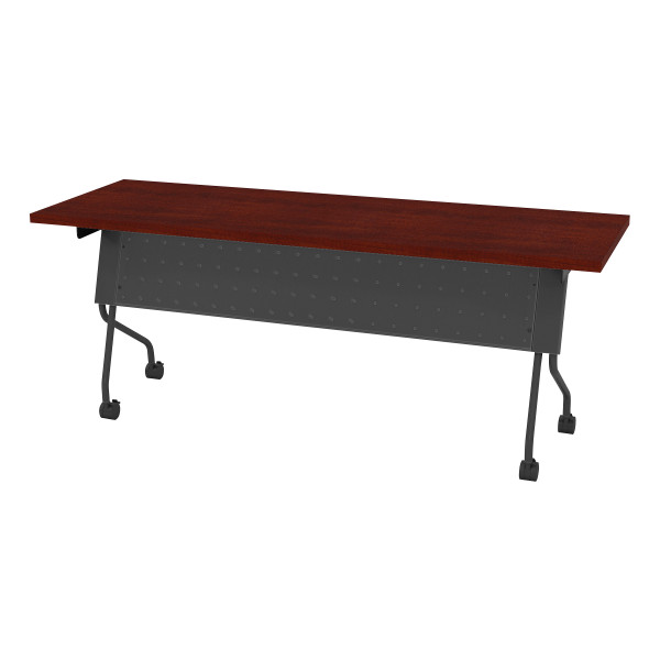 6' Titanium Frame With Cherry Top Table - Cherry 84226TC By Office Star