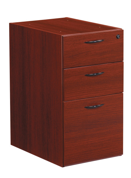 Napa Box/Box/File Pedestal - Mahogany NAP-65-MAH By Office Star