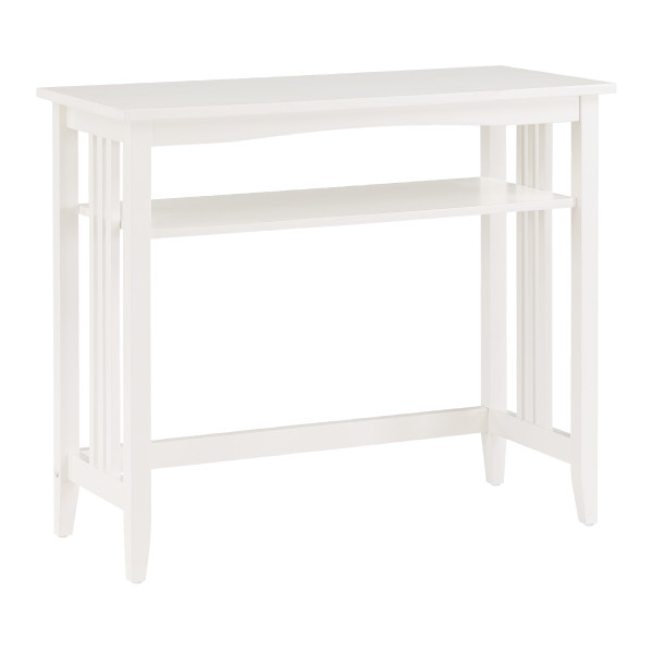 Sierra 36" Foyer Table - White Finish SRA07-WH By Office Star