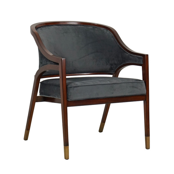 34649EM/139 Vintage Chair Memphis Fabric Back