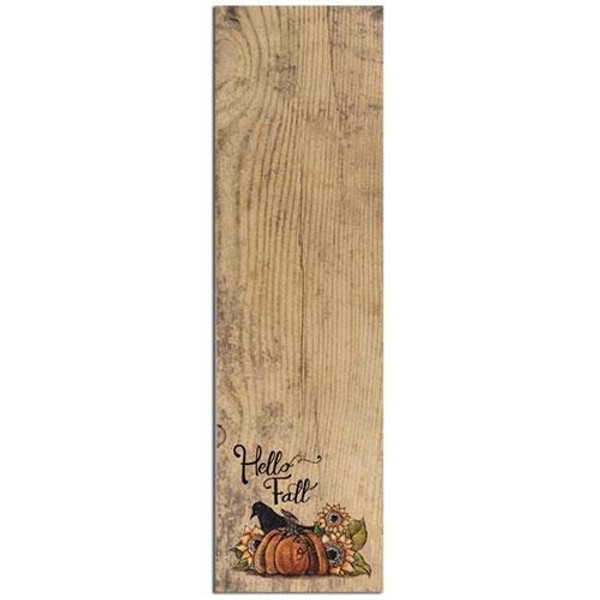 Hello Fall Long Notepad G50017 By CWI Gifts