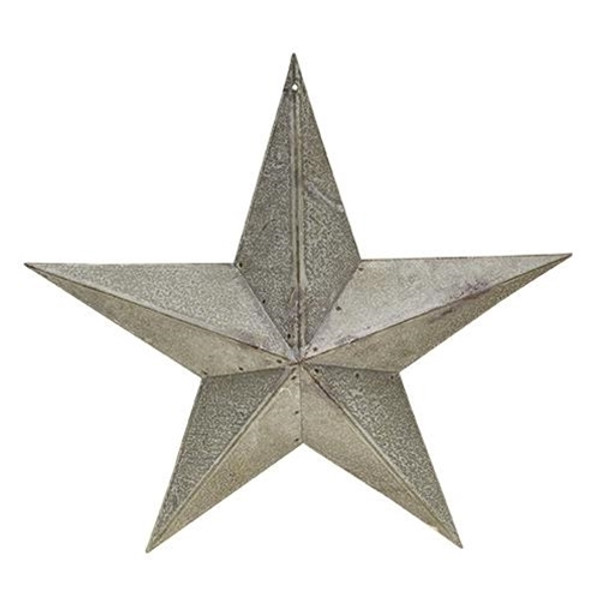 Galvanized Barn Star, 12" G570712GB By CWI Gifts