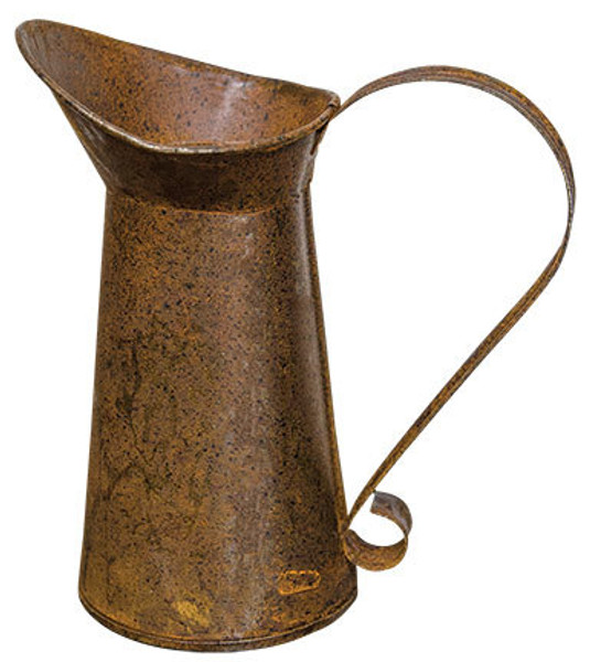 Rusty/Black Small Pitcher G5784SAB By CWI Gifts