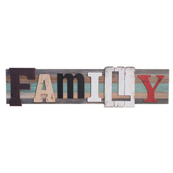 Family Wooden Plaque G60066 By CWI Gifts