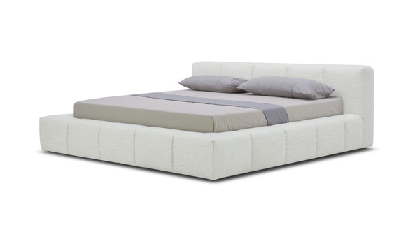 VGKK-KFB1051-BED-EK Modrest Lamont - Modern Eastern King Fabric Bed By VIG Furniture