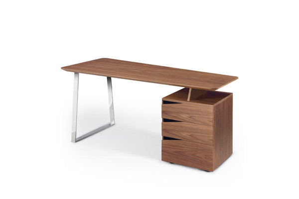 VGHB-364P-W Nova Domus Walton- Modern Walnut Desk By VIG Furniture