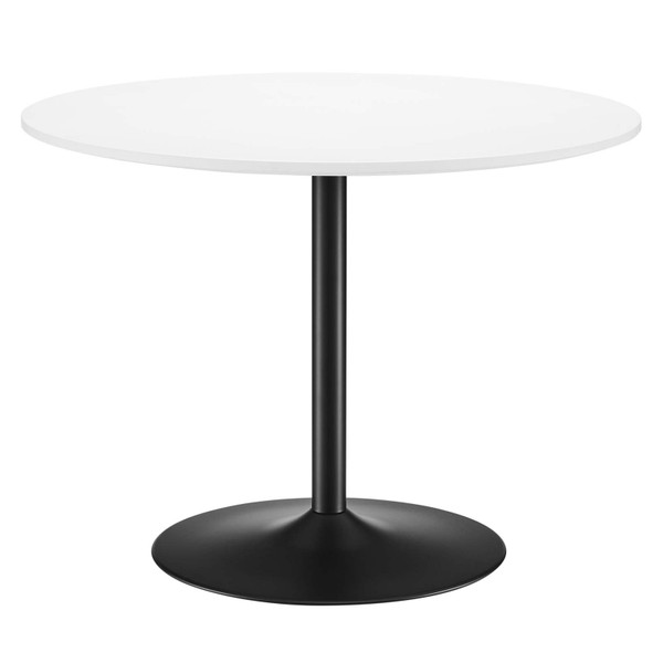 Modway Amuse 40" Dining Table - Black White EEI-6249-BLK-WHI