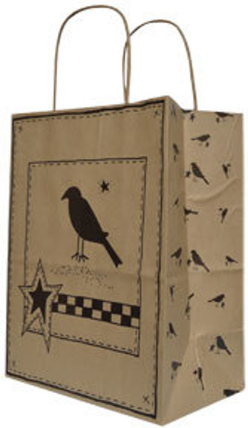Crow Gift Bag, Medium G60626 By CWI Gifts