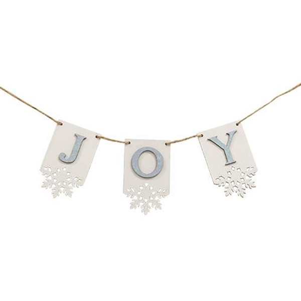 Joy Tag Garland G36433 By CWI Gifts