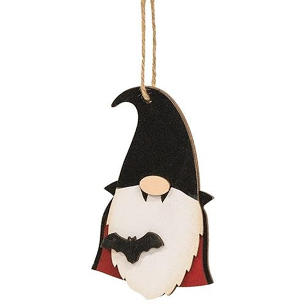 *Vampire Gnome Wooden Ornament G36556 By CWI Gifts