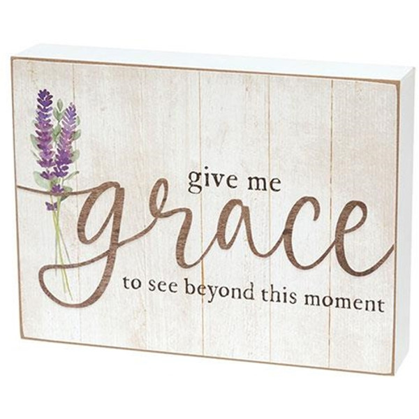 Give Me Grace Box Sign G36857 By CWI Gifts