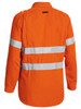 TENCATE TECASAFE® PLUS 580 TAPED HI VIS LIGHTWEIGHT FR VENTED LONG SLEEVE SHIRT BS8097T