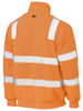 Taped Hi Vis Rail Polar Fleece Jumper BK6816T