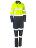 Womens Taped Hi Vis Cotton Drill Coverall BCL6066T