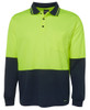 Jb's Hi Vis L/S Traditional Polo 6HVPL