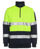 Jb's Hi Vis (D+N) 1/2 Zip Fleecy Sweat 6HZFS