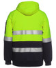 Jb's Hi Vis (D+N) Full Zip Fleecy Hoodie 6DNH