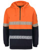 Jb's Hi Vis (D+N) 1/2 Zip Segmented Tape Hoodie 6HZSH