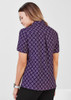 CS948LS Womens Florence Daisy Print Short Sleeve Shirt