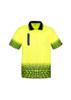 ZH300 Mens Hi Vis Tracks Short Sleeve Polo