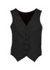 54011 Womens Comfort Wool Stretch Peaked Vest with Knitted Back